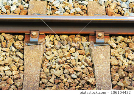 Landscape with tracks 106104422