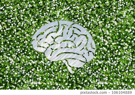 滋養心靈、提高意識的大腦活動圖像藝術。 滋養心靈、提高意識的大腦活動圖像藝術。 106104889