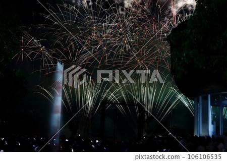 Onmaku Fireworks on August 6, 2023 in Imabari City from the free seats Onmaku Fireworks on August 6, 2023 in Imabari City from the free seats 106106535