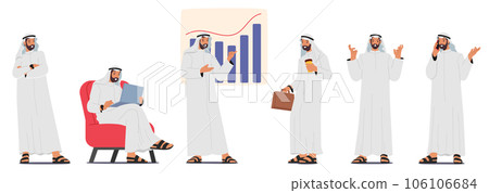 Successful Arab Muslim Entrepreneur Excels In Business Driven By Cultural Values Of Hard Work, Integrity, And Innovation 106106684