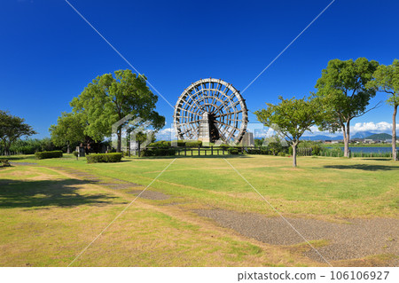 Notogawa Waterwheel (Iba-cho, Higashi-Omi City, Shiga Prefecture) Notogawa Waterwheel (Iba-cho, Higashi-Omi City, Shiga Prefecture) 106106927
