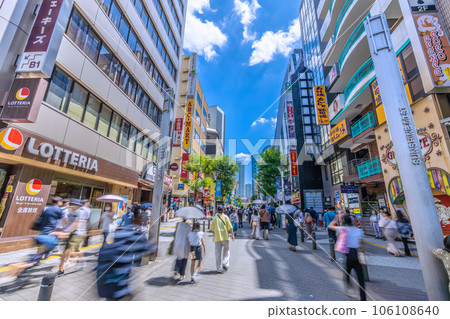 Tokyo cityscape in Japan Summer sunshine... overlooking the downtown area in front of Ikebukuro Station, SUNSHINE 60ST, etc. Tokyo cityscape in Japan Summer sunshine... overlooking the downtown area in front of Ikebukuro Station, SUNSHINE 60ST, etc. 106108640