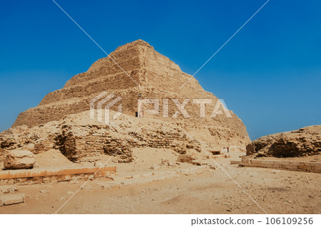 Saqqara Pyramids Complex Discovery Egypt Summer Travel 106109256