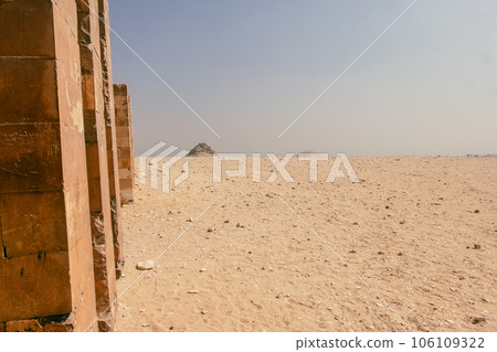 Egypt Summer Travel Saqqara Pyramids Complex Serenity 106109322