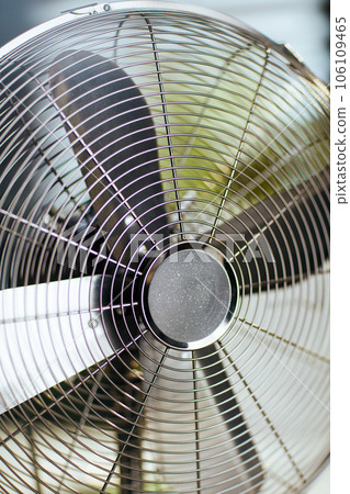 Closeup on electric ventilator Closeup on electric ventilator 106109465