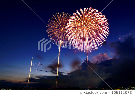 Utsunomiya Fireworks Festival August 12, 2023 (Saturday) Utsunomiya City, Tochigi Prefecture Kinugawa Dojo Inn Green Space 106111078