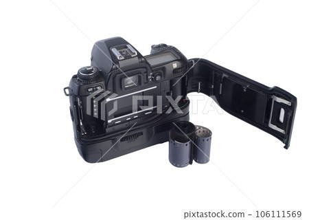 an old analog camera 106111569