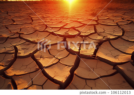 驕陽似火,大地龜裂 驕陽似火,大地龜裂 106112013