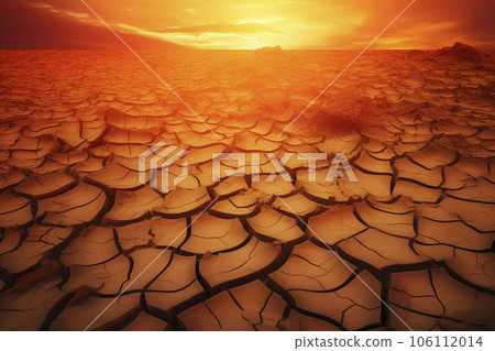 驕陽似火,大地龜裂 驕陽似火,大地龜裂 106112014