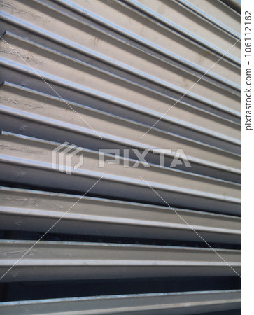 aged Grill of an old coal power train aged Grill of an old coal power train 106112182