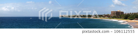 Ka'anapali Beach Park Panoramic view 106112555