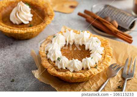 Mini sweet potato pies, warm spicy fall dessert Mini sweet potato pies, warm spicy fall dessert 106113233