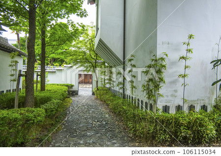 近江八幡八幡堀周邊的小巷風景 近江八幡八幡堀周邊的小巷風景 106115034