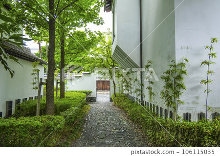 近江八幡八幡堀周邊的小巷風景 近江八幡八幡堀周邊的小巷風景 106115035