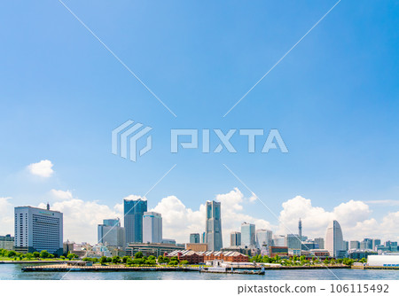 [神奈川縣] 橫濱港未來藍天（8月） 106115492