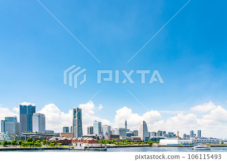 [神奈川縣] 橫濱港未來藍天（8月） 106115493