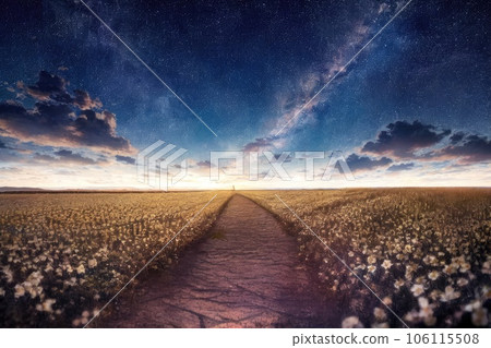 《AI image》Winter prairie 《AI image》Winter prairie 106115508