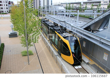 [宇都宮輕軌] HU300型（宇都宮芳賀線：宇都宮站東口電車站） 106115687