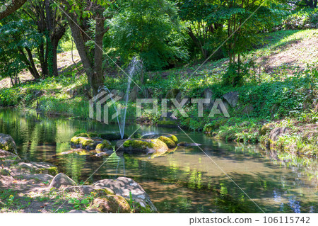 Yase Ruins Waterside Midsummer Scenery Minakami Town, Gunma Prefecture 106115742