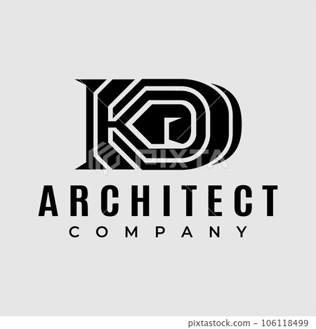 Linked Letter KD Logo Design vector Template. Creative Circle KD Minimal,  Flat Logo Design Vector Illustration Stock Vector Image & Art - Alamy