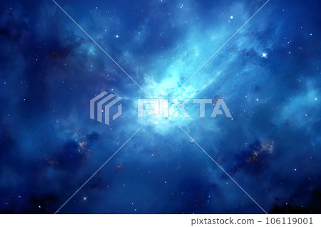 Mysterious Space Background - Generative AI 106119001