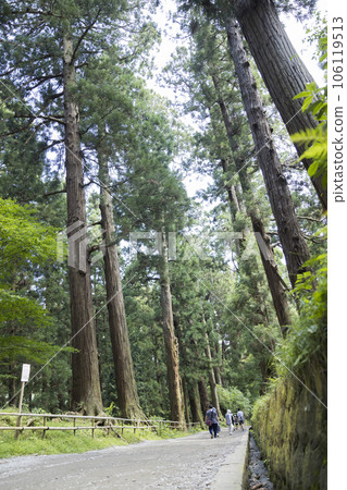 沿著月見坂前往中尊寺參道的遊客 106119513