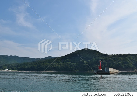 宮城夏日早晨的女川港 宮城夏日早晨的女川港 106121863
