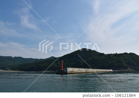 宮城夏日早晨的女川港 宮城夏日早晨的女川港 106121864