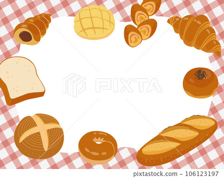 Background frame with the image of a bread festival Background frame with the image of a bread festival 106123197