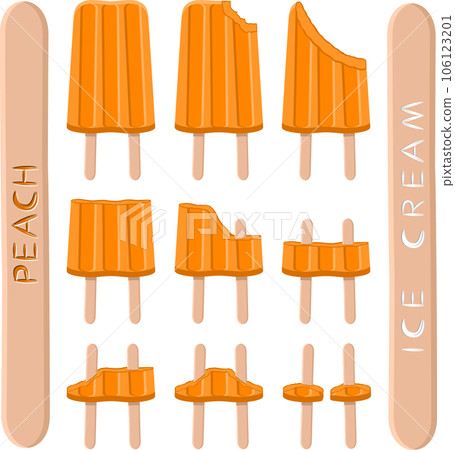 Big set various sweet tasty natural ice cream 106123201