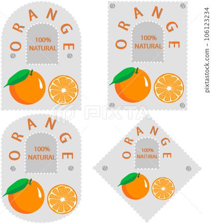 Sweet juicy tasty natural eco product orange 106123234