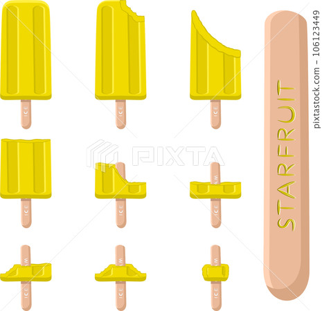 Big set various sweet tasty natural ice cream Big set various sweet tasty natural ice cream 106123449