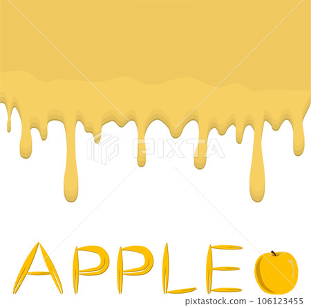 Sweet bright syrup consisting of tasty texture 106123455