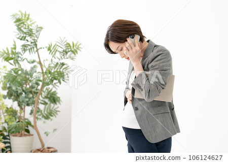 職業母親智能手機通話 106124627