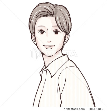 Illustration material of men 106124839