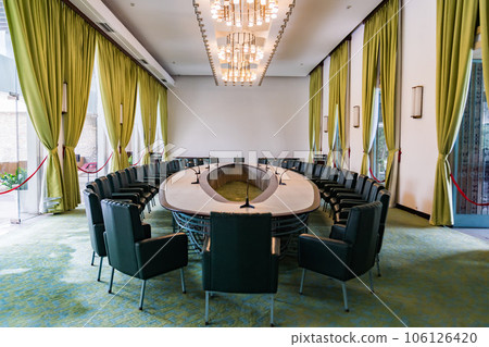 Meeting room of the Reunification Palace (Independence Palace) Meeting room of the Reunification Palace (Independence Palace) 106126420