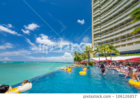 [Hawaii Holiday] Sheraton Waikiki "Infinity Edge Pool" 106126857