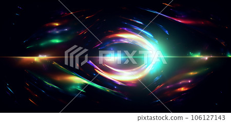 彩虹鏡頭光暈效果生成AI 106127143