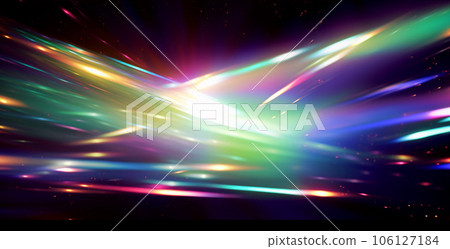 彩虹鏡頭光暈效果生成AI 106127184
