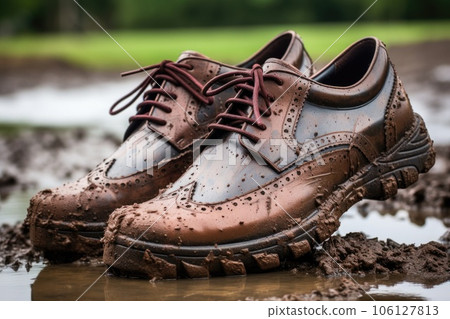 Leather soles sale in rain