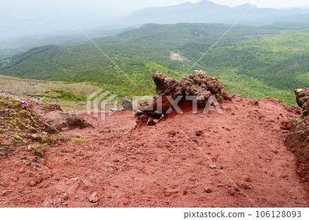 View of the Kirishima mountain range from Takachihomine 106128093