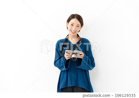 Camera girl portrait photographer Camera girl portrait photographer 106129335