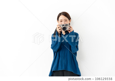 Camera girl portrait photographer Camera girl portrait photographer 106129338