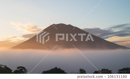 新雪谷羊蹄山風景 新雪谷羊蹄山風景 106131180