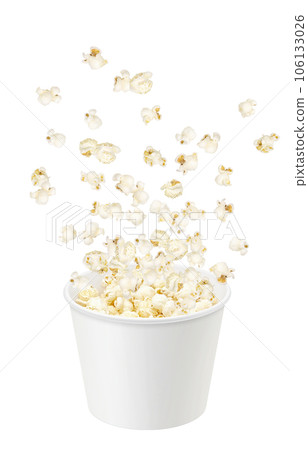 popcorn illustration real 106133026