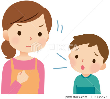 孩子與媽媽商量 傾訴家長與孩子的憂慮 孩子與媽媽商量 傾訴家長與孩子的憂慮 106135473