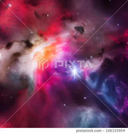 galaxy space random background, nebula light sky, abstract element design 106135954