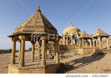 Vyas Chhatri is a cenotaph in Jaisalmer, Rajasthan, dedicated to the sage Vyasa from the Hindu epic Mahabharata 106136667