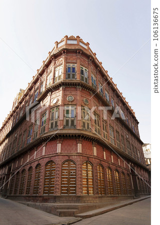 Rampuria Haveli, a group of opulent merchant mansions in Bikaner, Rajasthan, known for their stunning architecture and ornate decorations.li , bikaner rajasthan Rampuria Haveli, a group of opulent merchant mansions in Bikaner, Rajasthan, known for their stunning architecture and ornate decorations.li , bikaner rajasthan 106136675
