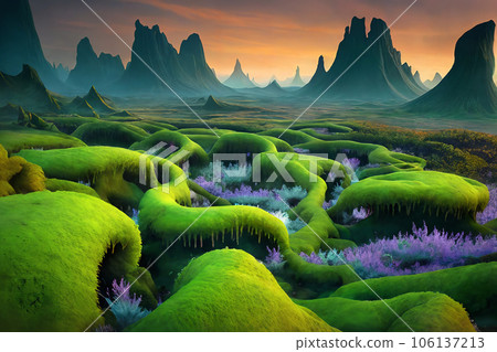 異世界風景奇異植物4 106137213